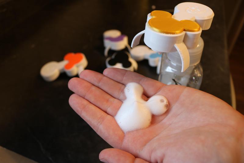 Disney Mickey Mouse foaming hand soap dispenser | Bath and Body Works