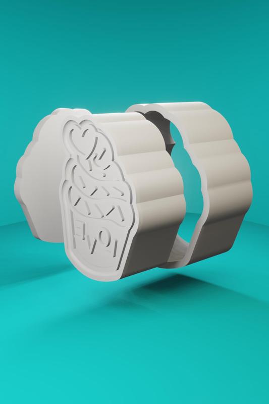 CUPCAKE LOVE BATH BOMB