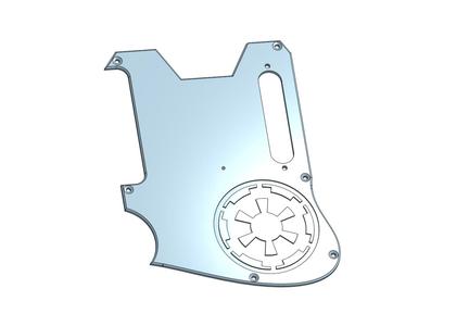 IMPERIAL CREST PrusaCaster Pickguard