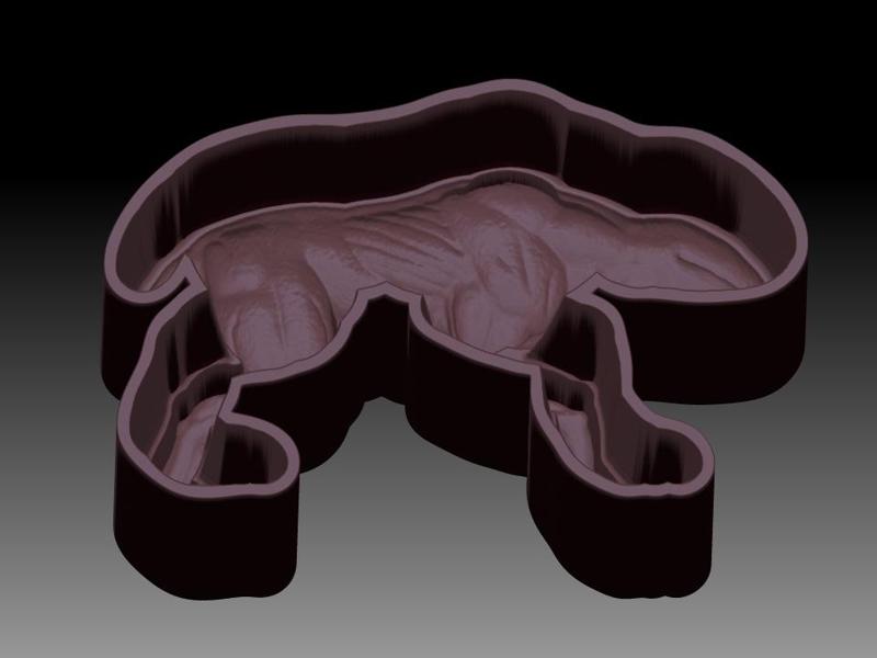 DEMODOG bath bomb mold