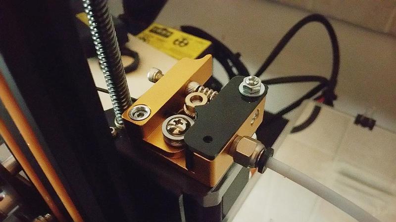 MK8 adapter for flexible filaments