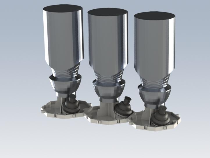 Modular Octagonal Bottle Drying Rack