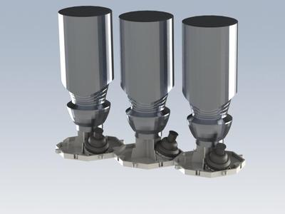 Modular Octagonal Bottle Drying Rack