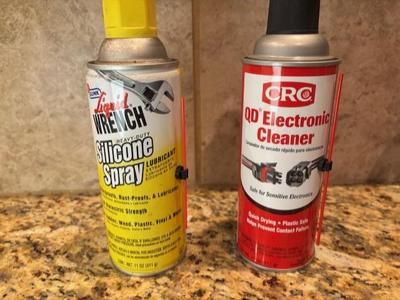 WD-40 and other Lubricants Straw holder magnetic 