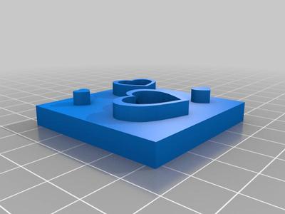 Soap Stamp Heart Shaped