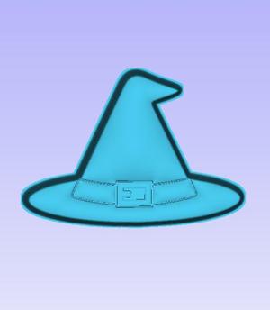 Witch Hat solid Model for Mold Making Soap/ Bath Bomb/ Vacuum Forming/ Silicone mold making