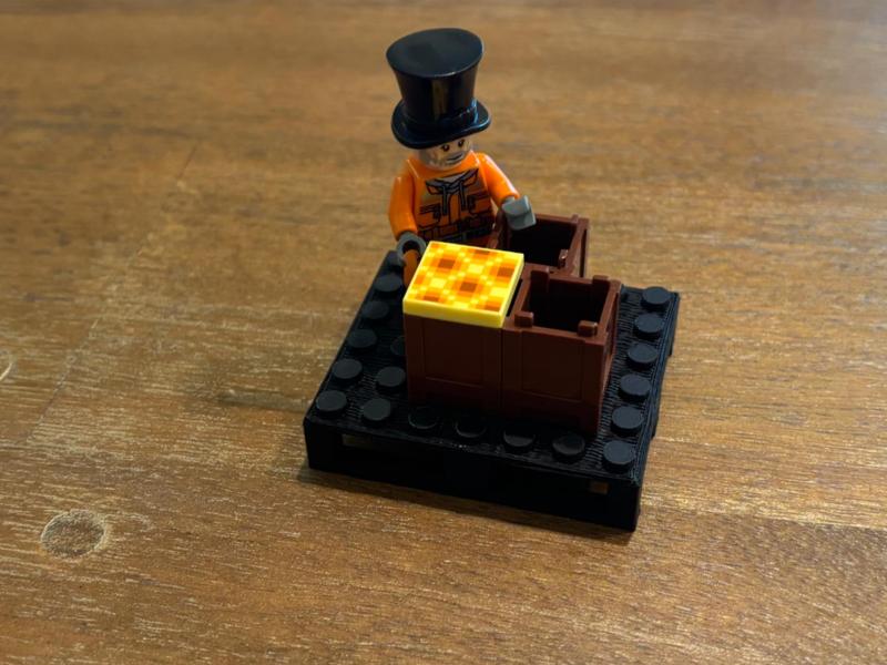 Brick Pallet for the Cyberbrick Forklift