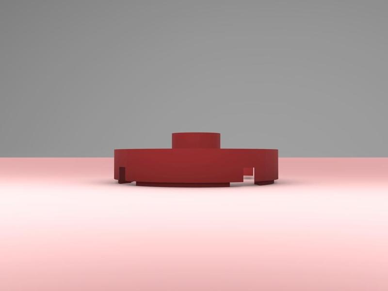  LEGO Round  Jumper Plate 2X2