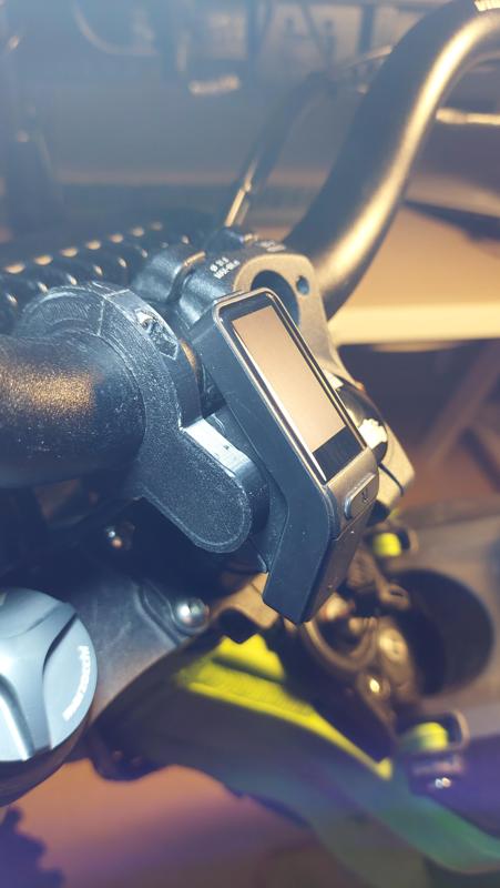 Display support middle handle bar mount for Egg Rider / Torp Sur-Ron Light Bee