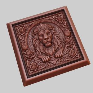 lion Animal 3D Model for CNC Router Laser & 3D Printer