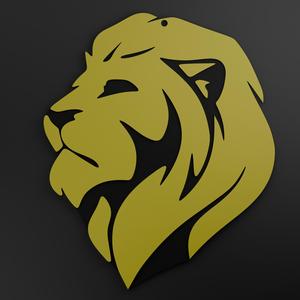 lion keychain