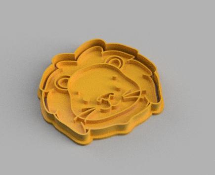 Lion Cookie Cutter