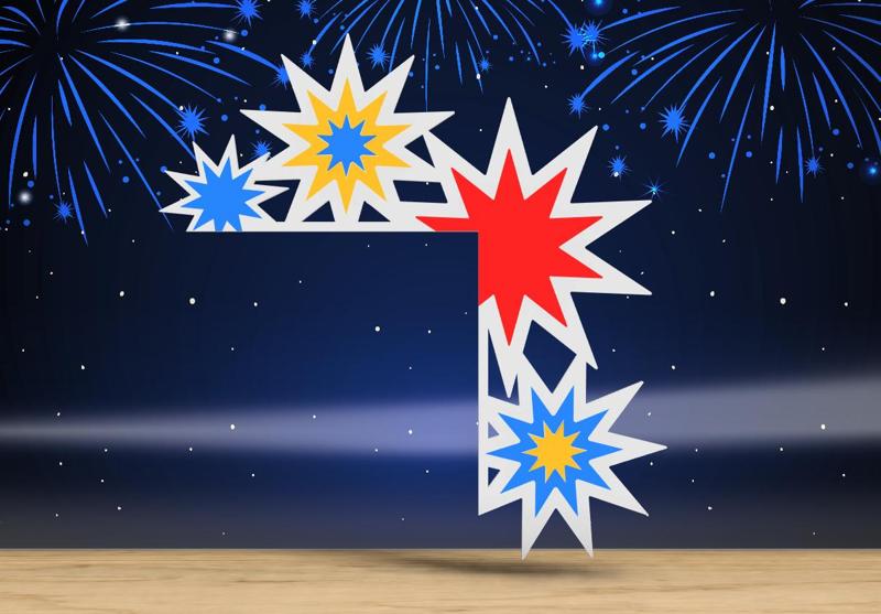 Fireworks - Door Corner