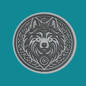 Wolf Print Model