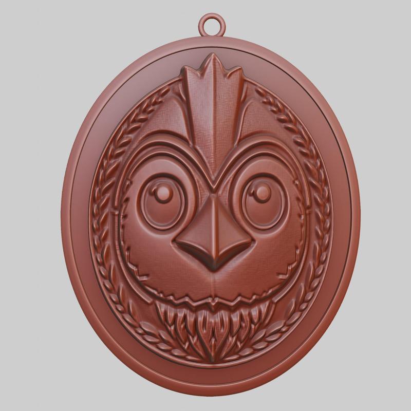 Penguin Animal Pendant Penguin Animal Necklace for CNC Router Laser & 3D Printer
