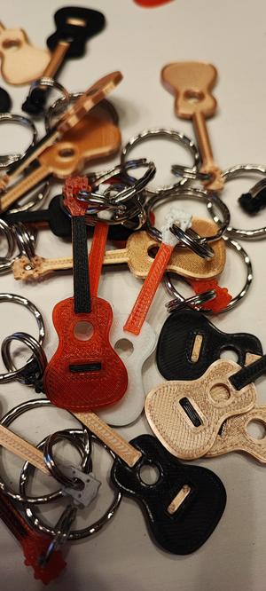 Ukulele Key Chain