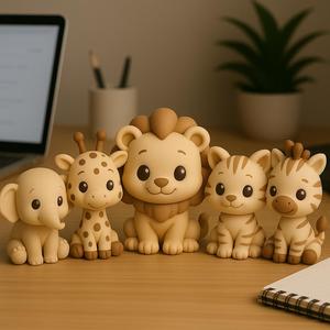Savanna Pet Bundle - Kawaii Animals Collection