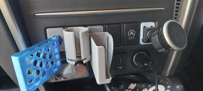 Console cap modular