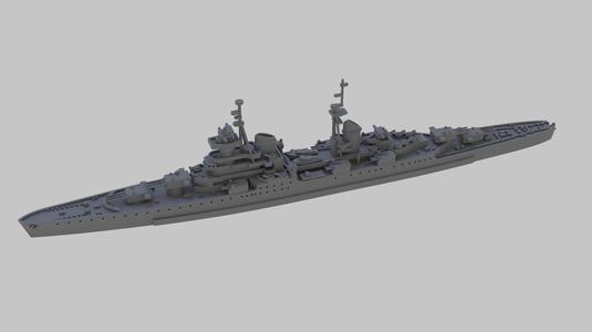 Cold War Soviet Sverdlov class cruiser