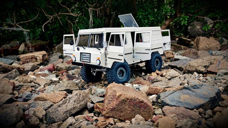 Crawler V303 4x4 (Volvo C303 Replica) - 1/10 RC Body