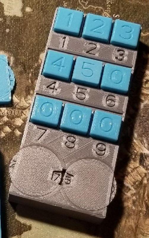 D6 Spell Tracker with 2 Digit Counter