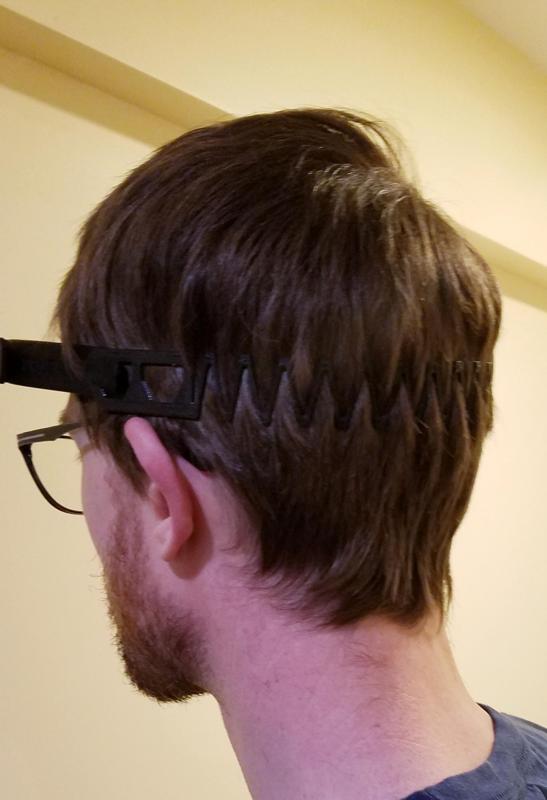 Elastic substitute for Prusa Protective Face Shield RC2