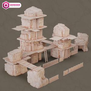 Canyon of Ashes - Scenery Set