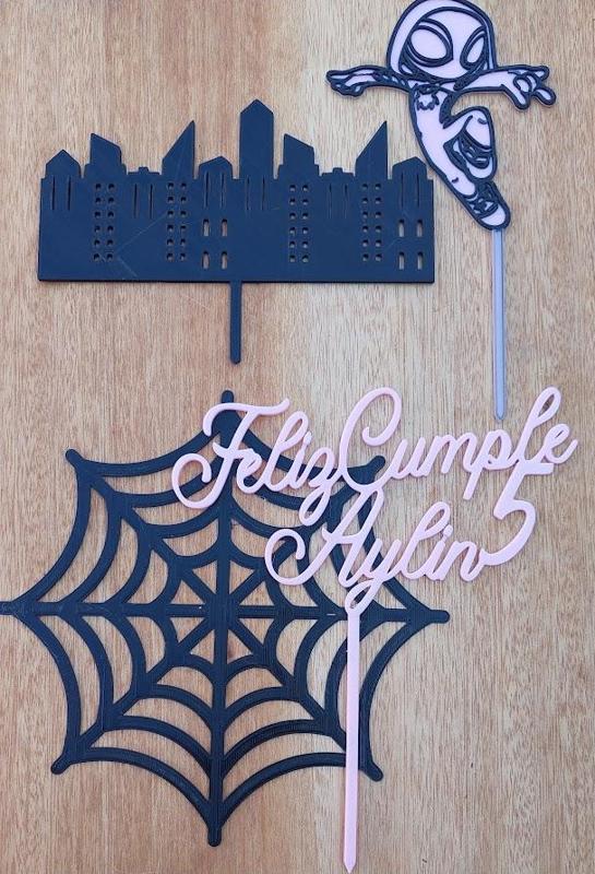 spider web flat topper
