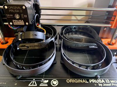 Prusa Protective Face Shield - RC1 4x on Prusa I3 MK3S