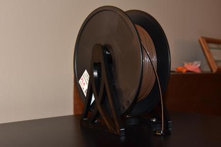 Quick and easy swap filament spool holder for Prusa enclosure