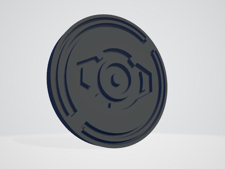 X-Wing Calculate Token - 25mm dia