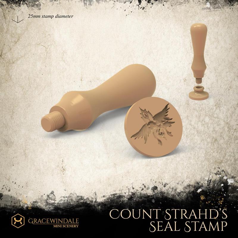 Count Strahd’s Wax Seal Stamp