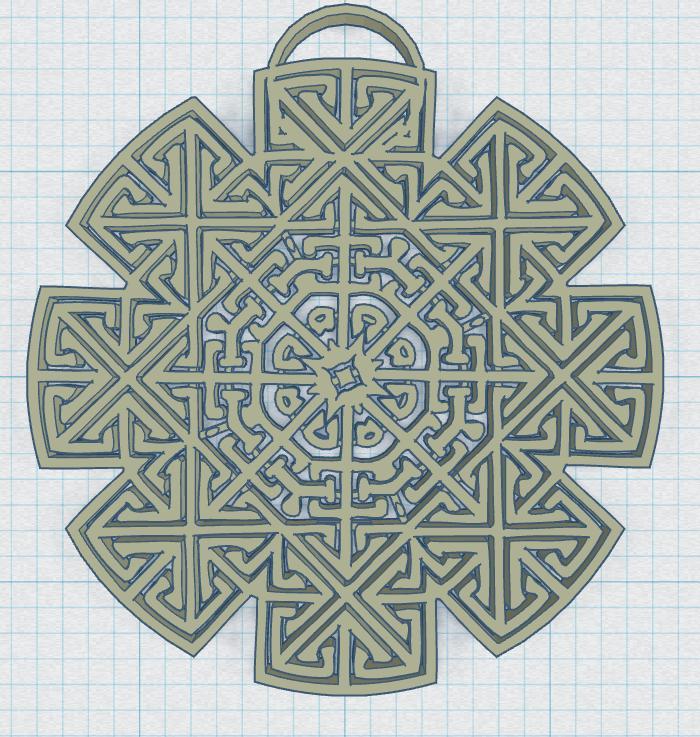 Celtic Snowflake 09