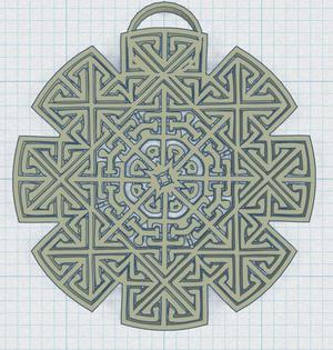 Celtic Snowflake 09