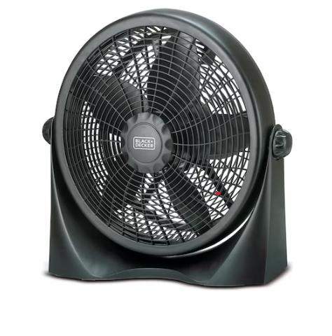 Tilting knob for box fan Black and Decker