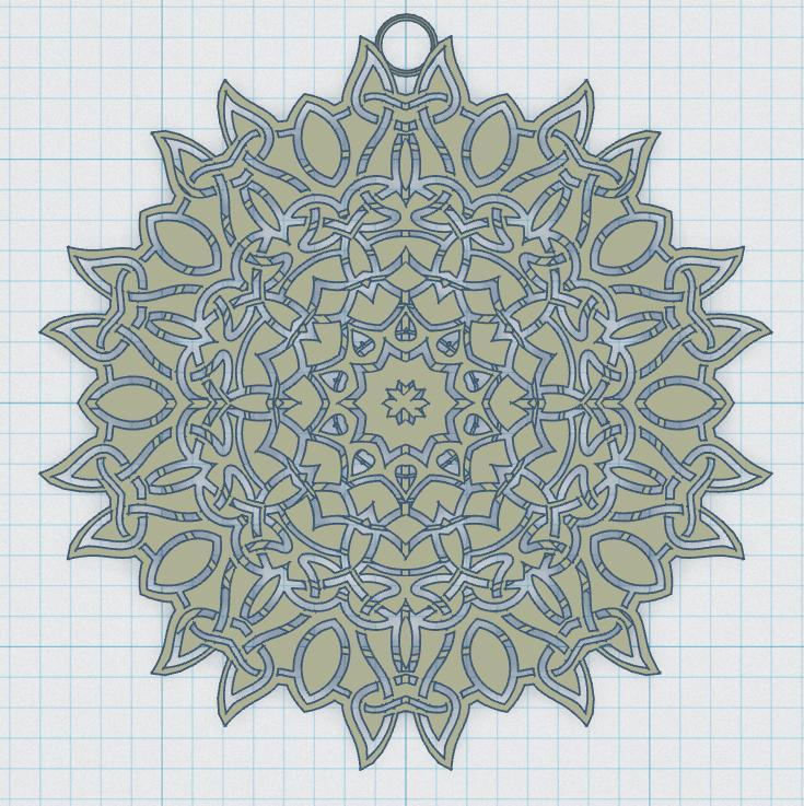 Celtic Snowflake 13