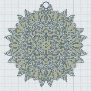 Celtic Snowflake 13