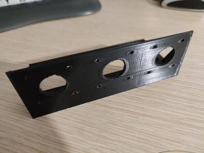 Anet A8 Triple Extruder mount for bowden with diamond hotend