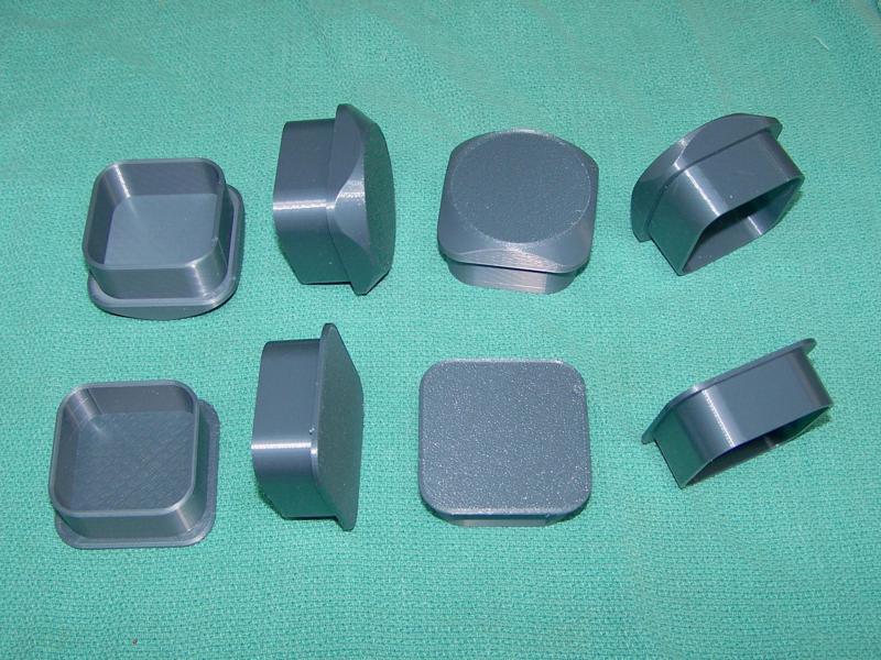 Sterilite Plastic Shelf Unit Feet and Top Caps