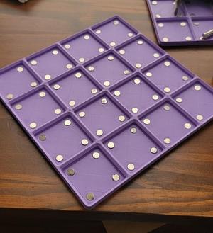 Gridfinity Magenetic Baseplate - Easier Printing (Jools Remix)
