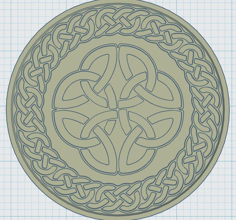 Celtic Symbol Coaster 39