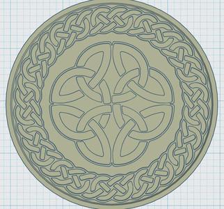 Celtic Symbol Coaster 39