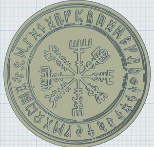 Viking Symbol Coaster 13