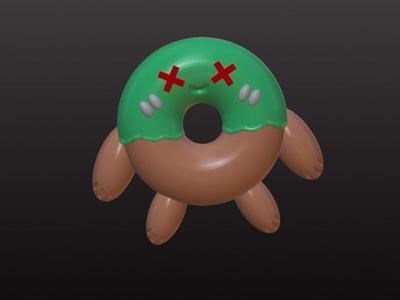 donut keyring