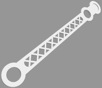 Bike rack strap