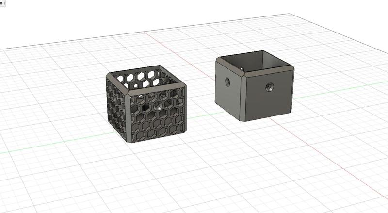 Ikea Lack adjustable foot base hexagon