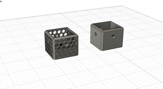 Ikea Lack adjustable foot base hexagon
