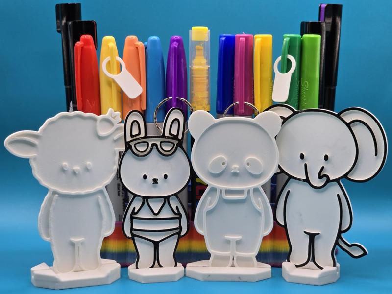 Fun Cute Animals Coloring