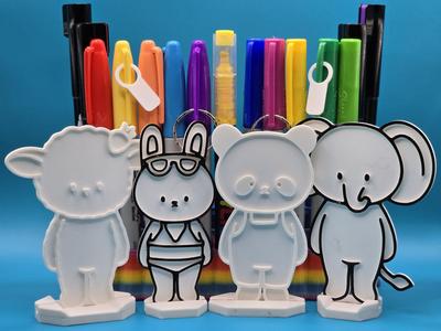 Fun Cute Animals Coloring