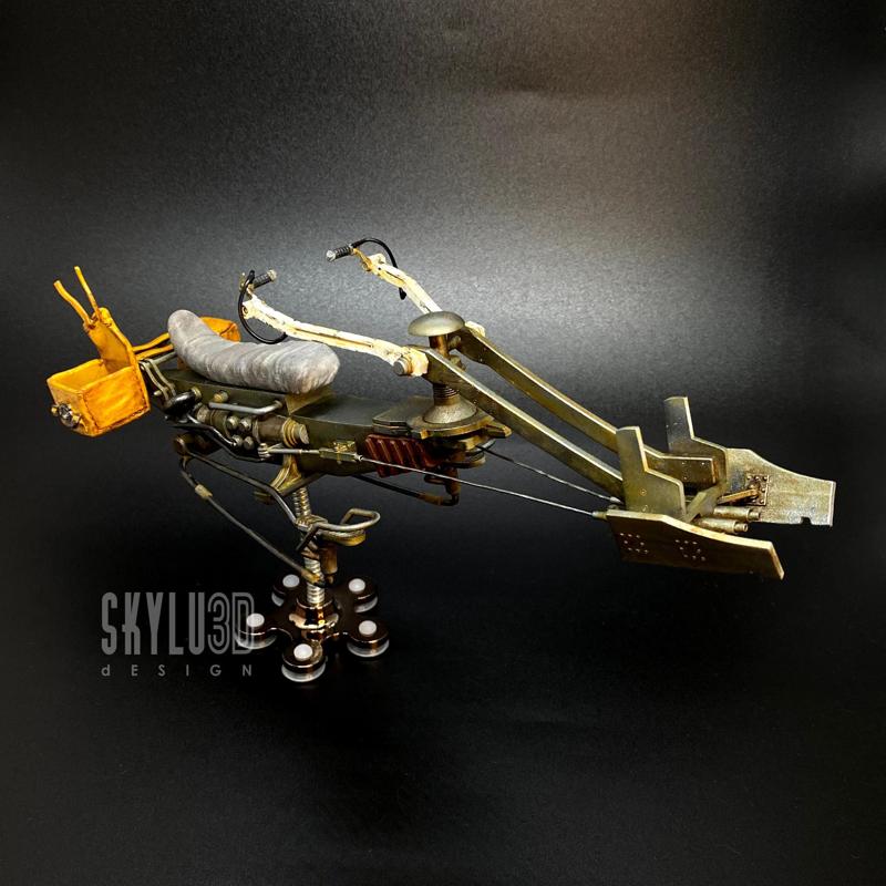 Mandalorian Swoop Bike 3D Print STL 3D print model